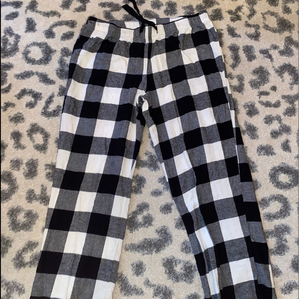 plaid old navy pj pants